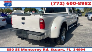 Used 2015  Ford Super Duty F-350 4WD Crew Cab Platinum DRW Longbed at Victory Auto Store near Stuart, FL
