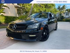 Used 2014 Mercedes-Benz C-Class 4d Sedan C63 AMG at Victory Auto Store near Stuart, FL