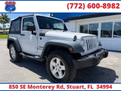 Used 2017  Jeep Wrangler Sport 4x4 at Victory Auto Store near Stuart&comma; FL