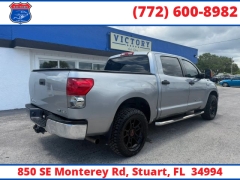 Used 2009  Toyota Tundra 4WD Truck CrewMax 5&period;7L FFV V8 6-Spd AT &lpar;Natl&rpar; at Victory Auto Store near Stuart&comma; FL