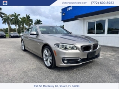 Used 2014 BMW 5 Series 4dr Sdn 535i xDrive AWD at Victory Auto Store near Stuart, FL
