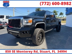 Used 2015  GMC Sierra 2500 4WD Crew Cab Denali Duramax Plus at Victory Auto Store near Stuart&comma; FL