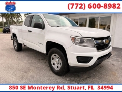 Used 2020  Chevrolet Colorado 2WD Ext Cab WT at Victory Auto Store near Stuart&comma; FL