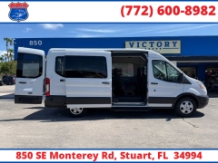 Used 2019  Ford Transit Passenger Wagon T-350 148" Med Roof Sliding RH Dr at Victory Auto Store near Stuart&comma; FL