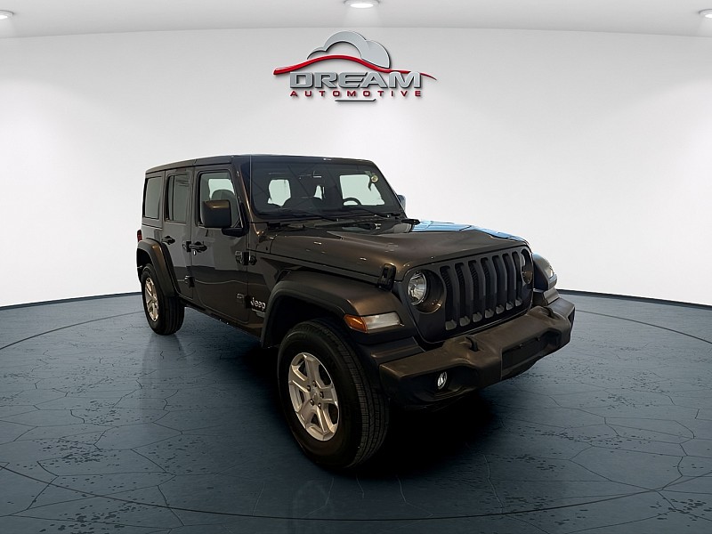 used 2020 JEEP WRANGLER UNLIMITED 4d SUV 4WD Sport