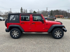 Used 2015  Jeep Wrangler Unlimited 4d Convertible Sport at Headlight Motor Group near Lewiston&comma; ME