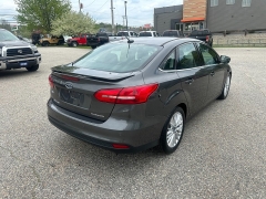 Used 2017  Ford Focus 4d Sedan Titanium at Headlight Motor Group near Lewiston&comma; ME