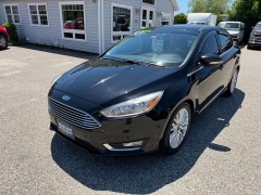 2018 Ford Focus 4d Sedan Titanium at Headlight Motor Group near Lewiston&comma; ME
