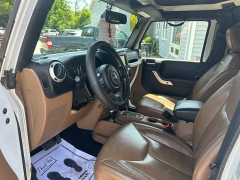 Used 2015 Jeep Wrangler Unlimited 4d Convertible Sahara at Headlight Motor Group near Lewiston, ME