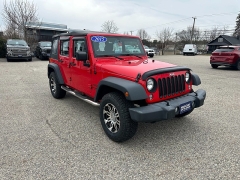 Used 2015  Jeep Wrangler Unlimited 4d Convertible Sport at Headlight Motor Group near Lewiston&comma; ME