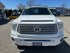 Used 2016 Toyota Tundra 4WD CrewMax Platinum 5.7L at Headlight Motor Group near Lewiston, ME