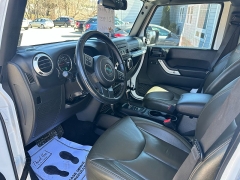 Used 2017 Jeep Wrangler Unlimited 4d Convertible Sahara at Headlight Motor Group near Lewiston, ME