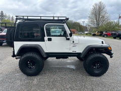 Used 2001  Jeep Wrangler 2d Convertible Sport at Headlight Motor Group near Lewiston&comma; ME