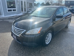 Used 2014  Nissan Sentra 4d Sedan S CVT at Headlight Motor Group near Lewiston&comma; ME