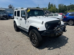 Used 2015 Jeep Wrangler Unlimited 4d Convertible Sahara at Headlight Motor Group near Lewiston, ME