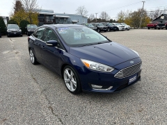 Used 2016  Ford Focus 4d Sedan Titanium at Headlight Motor Group near Lewiston, ME
