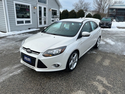 Used 2014 Ford Focus 4d Sedan Titanium at Headlight Motor Group near Lewiston, ME