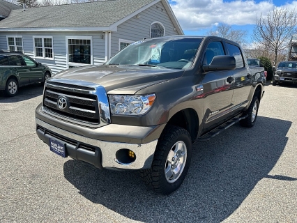 Used 2013 Toyota Tundra 4WD CrewMax 5.7L at Headlight Motor Group near Lewiston, ME
