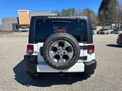 Used 2017 Jeep Wrangler Unlimited 4d Convertible Sahara at Headlight Motor Group near Lewiston, ME