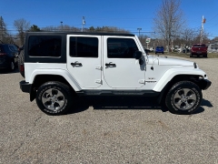 Used 2017 Jeep Wrangler Unlimited 4d Convertible Sahara at Headlight Motor Group near Lewiston, ME