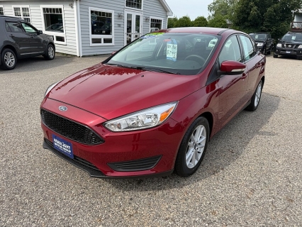 Used 2017 Ford Focus 4d Sedan SE at Headlight Motor Group near Lewiston, ME