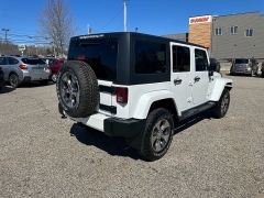 Used 2017 Jeep Wrangler Unlimited 4d Convertible Sahara at Headlight Motor Group near Lewiston, ME