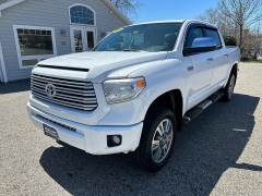 Used 2016 Toyota Tundra 4WD CrewMax Platinum 5.7L at Headlight Motor Group near Lewiston, ME