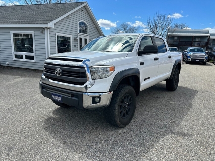 Used 2014 Toyota Tundra 4WD CrewMax SR5 5.7L at Headlight Motor Group near Lewiston, ME