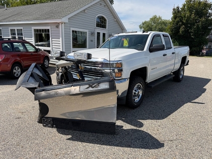 Used 2015 Chevrolet Silverado 2500 4WD Double Cab Work Truck at Headlight Motor Group near Lewiston, ME