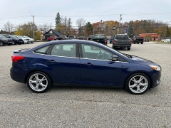 Used 2016  Ford Focus 4d Sedan Titanium at Headlight Motor Group near Lewiston, ME