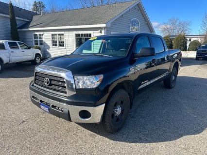 Used 2009 Toyota Tundra 4WD Crew Max 5.7L SR5 at Headlight Motor Group near Lewiston, ME