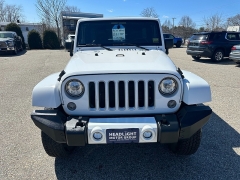 Used 2017 Jeep Wrangler Unlimited 4d Convertible Sahara at Headlight Motor Group near Lewiston, ME