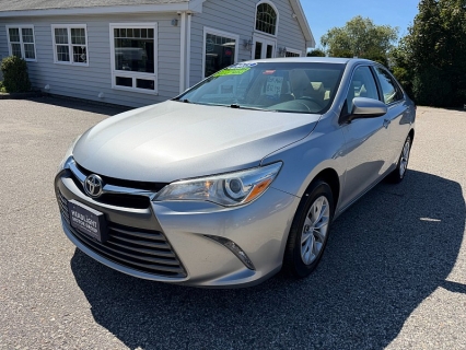 Used 2015 Toyota Camry 4d Sedan LE at Headlight Motor Group near Lewiston, ME