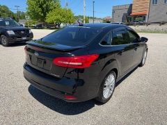 Used 2018  Ford Focus 4d Sedan Titanium at Headlight Motor Group near Lewiston&comma; ME