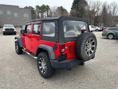 Used 2015  Jeep Wrangler Unlimited 4d Convertible Sport at Headlight Motor Group near Lewiston&comma; ME