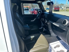 Used 2017 Jeep Wrangler Unlimited 4d Convertible Sahara at Headlight Motor Group near Lewiston, ME