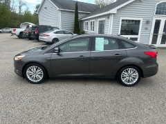Used 2017  Ford Focus 4d Sedan Titanium at Headlight Motor Group near Lewiston&comma; ME