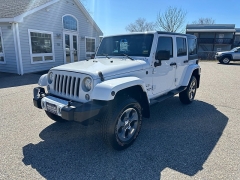 Used 2017 Jeep Wrangler Unlimited 4d Convertible Sahara at Headlight Motor Group near Lewiston, ME