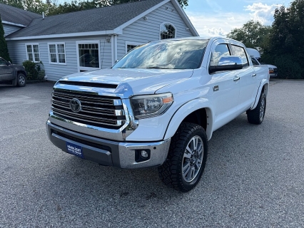 Used 2019 Toyota Tundra 4WD CrewMax 1794 5.7L at Headlight Motor Group near Lewiston, ME
