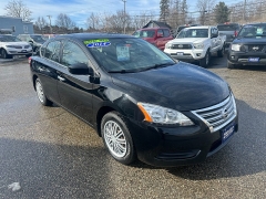 Used 2014  Nissan Sentra 4d Sedan S CVT at Headlight Motor Group near Lewiston&comma; ME