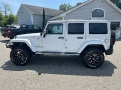 Used 2015 Jeep Wrangler Unlimited 4d Convertible Sahara at Headlight Motor Group near Lewiston, ME