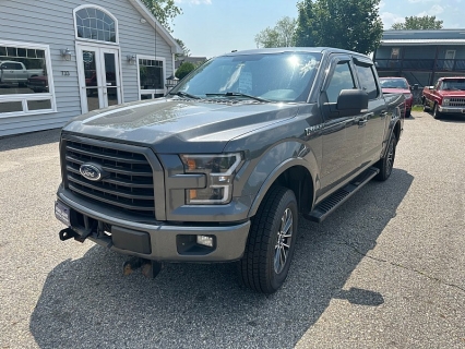 Used 2017 Ford F-150 4WD SuperCrew Platinum 5 1/2 at Headlight Motor Group near Lewiston, ME
