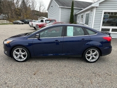 Used 2016  Ford Focus 4d Sedan Titanium at Headlight Motor Group near Lewiston, ME