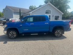 Used 2017 Toyota Tundra 4WD CrewMax Limited 5.7L FFV at Headlight Motor Group near Lewiston, ME