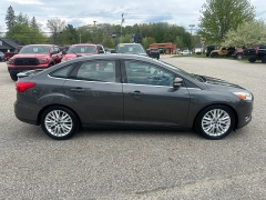 Used 2017  Ford Focus 4d Sedan Titanium at Headlight Motor Group near Lewiston&comma; ME