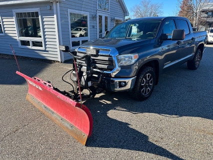 Used 2014 Toyota Tundra 4WD CrewMax SR5 5.7L at Headlight Motor Group near Lewiston, ME