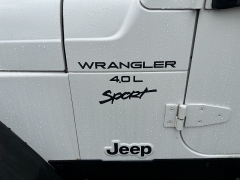 Used 2001  Jeep Wrangler 2d Convertible Sport at Headlight Motor Group near Lewiston&comma; ME