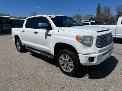 Used 2016 Toyota Tundra 4WD CrewMax Platinum 5.7L at Headlight Motor Group near Lewiston, ME