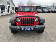 Used 2015  Jeep Wrangler Unlimited 4d Convertible Sport at Headlight Motor Group near Lewiston&comma; ME
