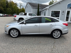 Used 2016  Ford Focus 4d Sedan Titanium at Headlight Motor Group near Lewiston&comma; ME